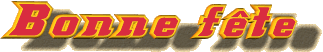 Bonne fête